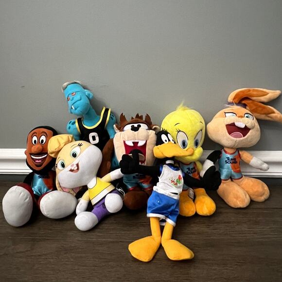 Space Jam A New Legacy Plushies Lot of‎ 7 - Picture 2 of 5
